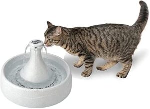 Extraordinary PetSafe Drinkwell 360 Multi Pet Drinking Fountain – Customizable Automatic Water Dispenser for Cats and Dogs – 128 oz Fresh, Filtered Water Capacity for Healthy Pets – Filter Included